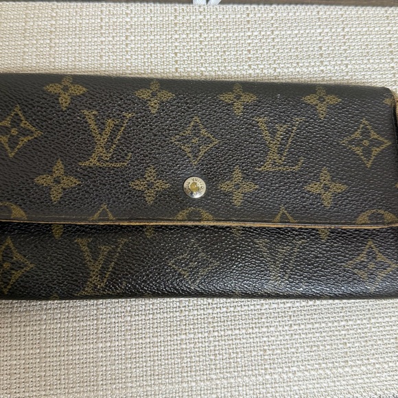 Louis Vuitton Brown Monogram and Green Epi Wallet Duo - Picture 2 of 11